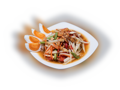 ตำไทยไข่เค็ม