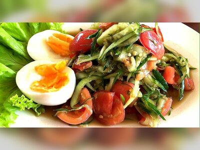 ตำแตงไข่ต้ม