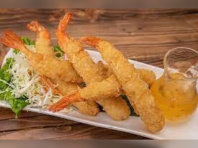 กุ้งชุบแป้งทอด