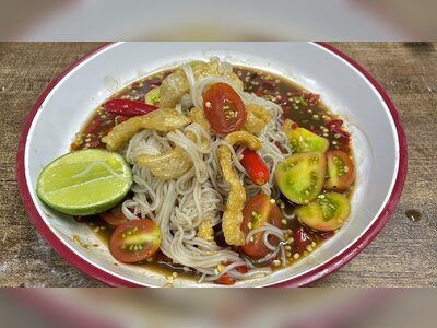 ตำซั่วแคปหมู