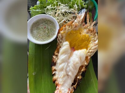 กุ้งเผา