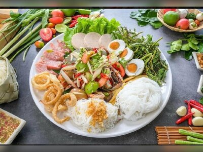 ตำถาดไทย(ไม่ปลาร้า)